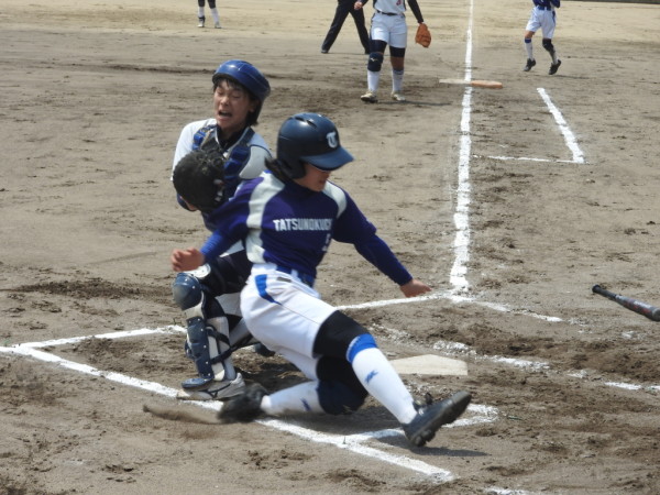 第67回石川県中学校ソフトボール大会　　代表決定戦の模様（門前　対　辰口　戦）６